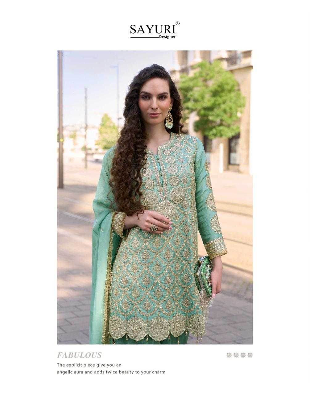 Simar silk Palazzo Ladies Silk Party Wear Dresses - MYLUXURY LANE ENTERPRISE